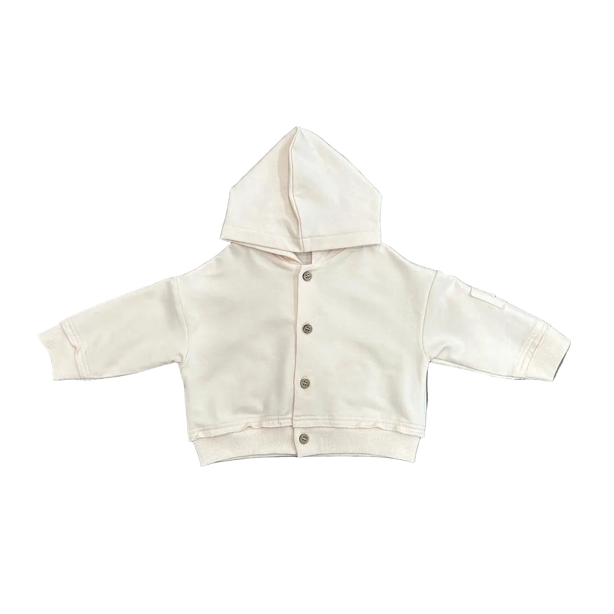 Little Fragile - French Terry Baby Hood Jacket