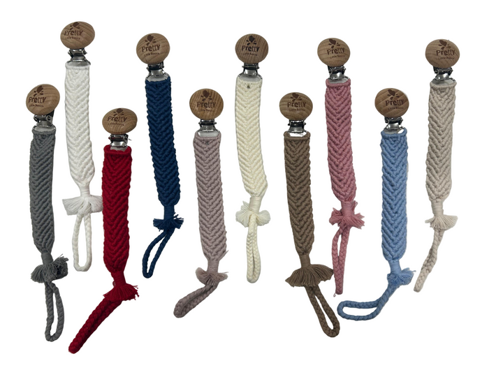 Pretty Little Basics Pacifier Clip