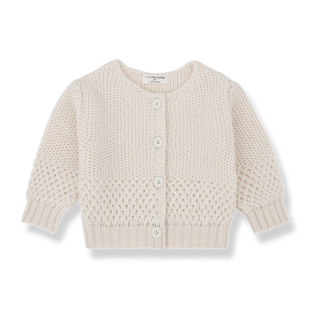 1+ in the Family Malene Ecru Jacket