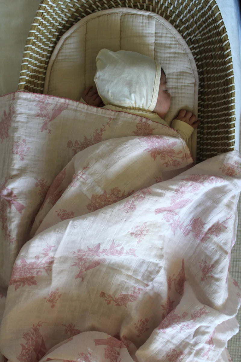 Delicate Muslin Blanket - Little Threads