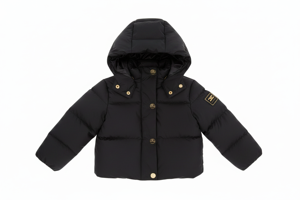 Elisabetta Franchi La Mia Bambina - Short Italian Luxury Baby Jacket
