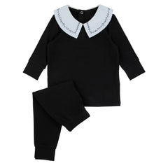Miss Mini Embroidered Collar Pajamas