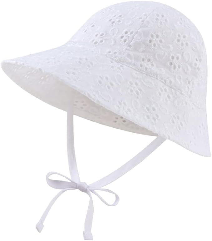 EYELET BABY SUNHAT