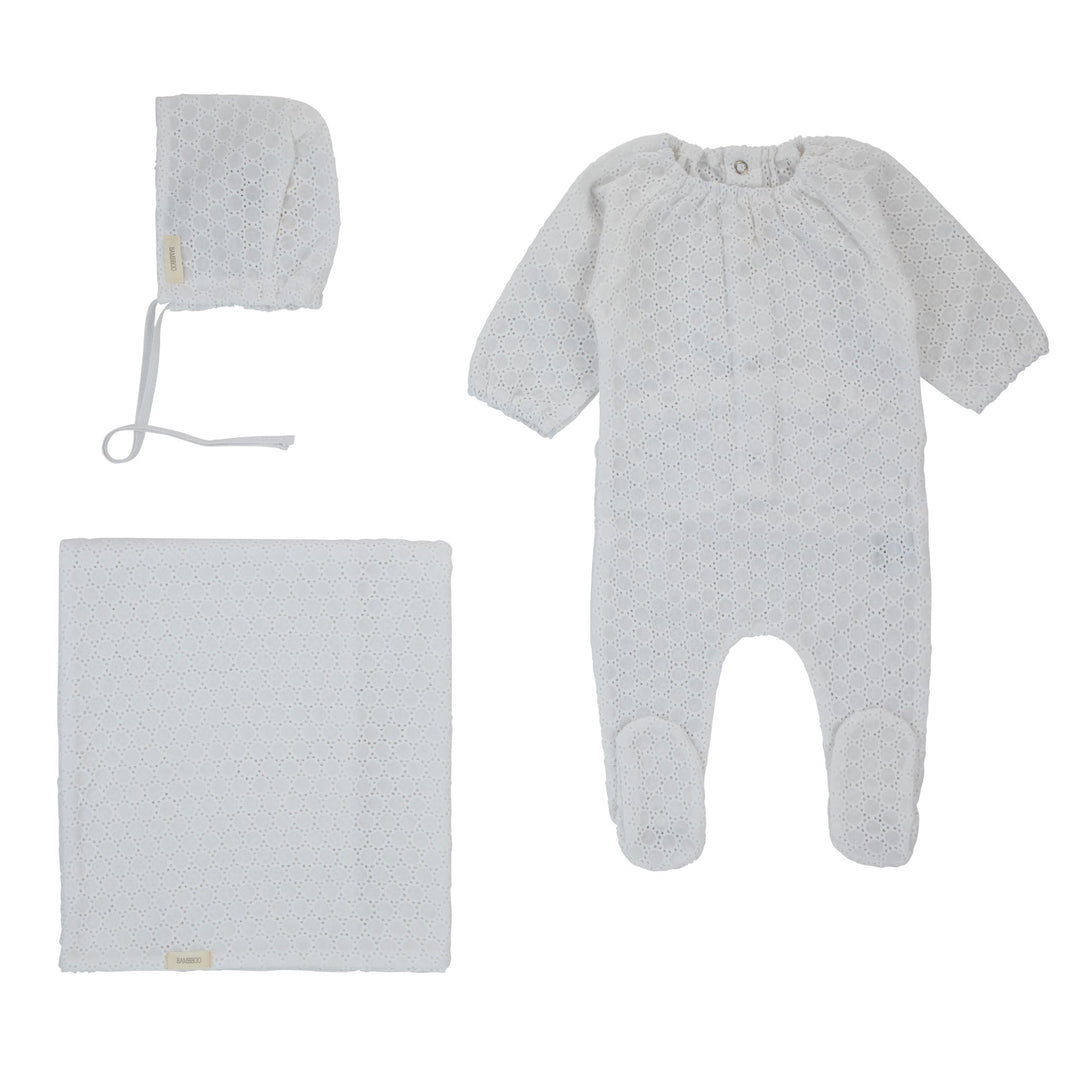 BAMBOO Eyelet collection 3 Pcs Set