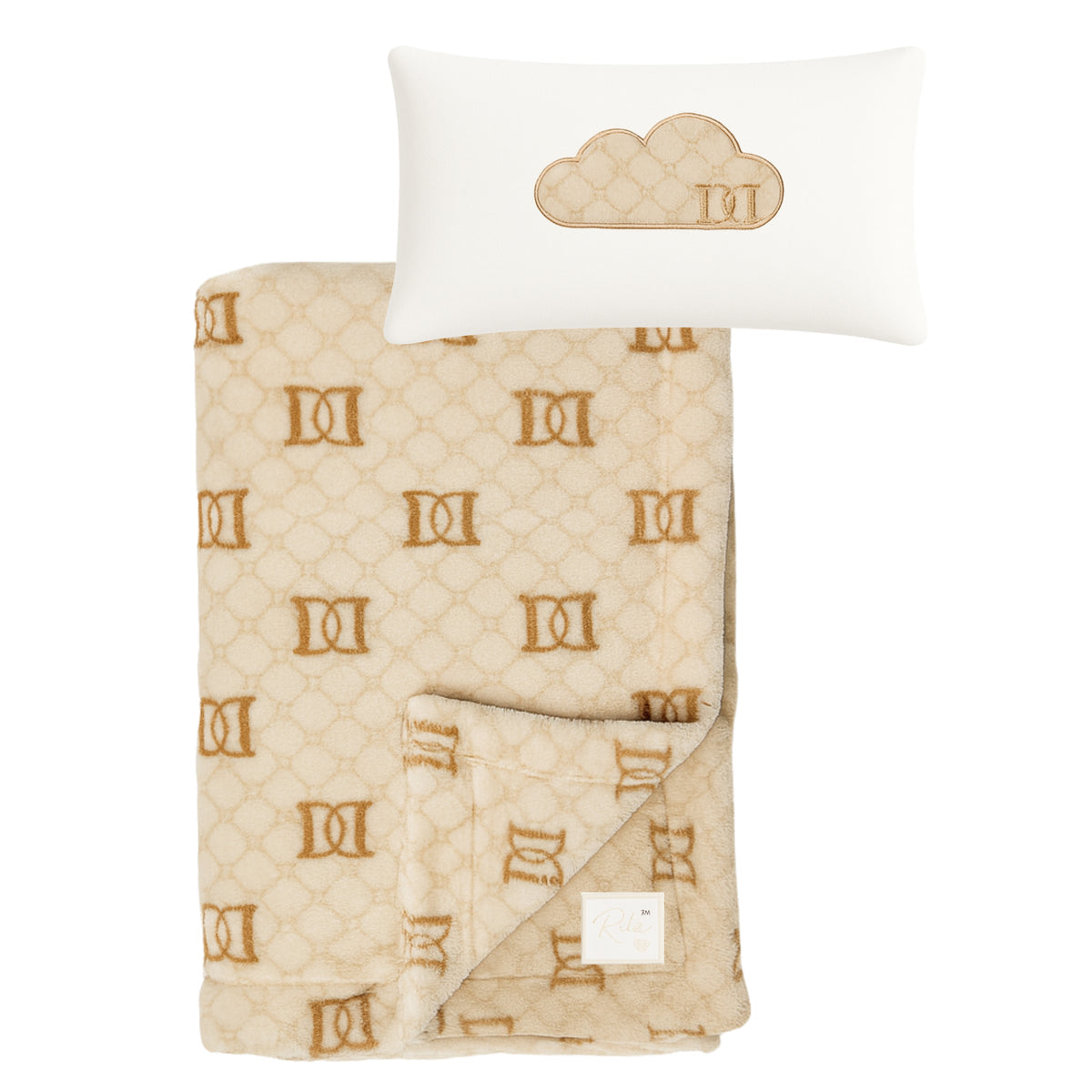Ritz DD Beige Design Blanket
