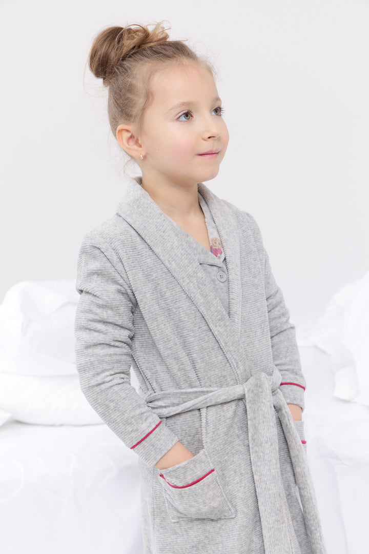 Crew Red Bear Robe