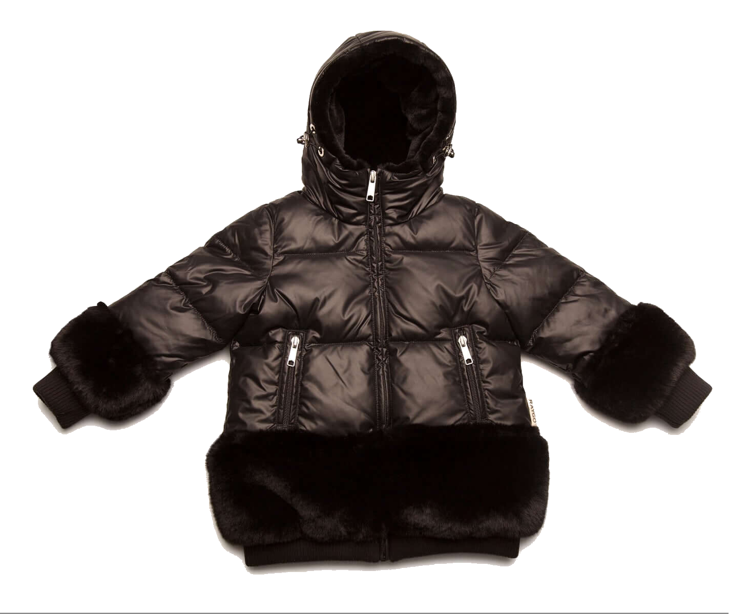 Black Fur Baby Coat Sale