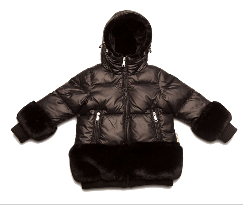 Black Fur Baby Coat Sale