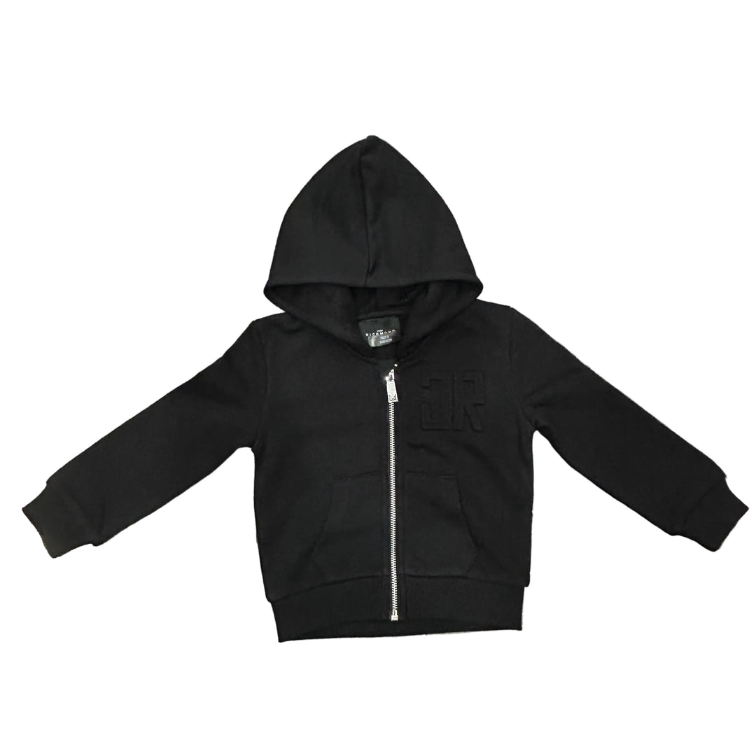 John Richmond Sweatshirt Zip Danisi Kids Zip Up Hoodie Cotton Logo Jacket