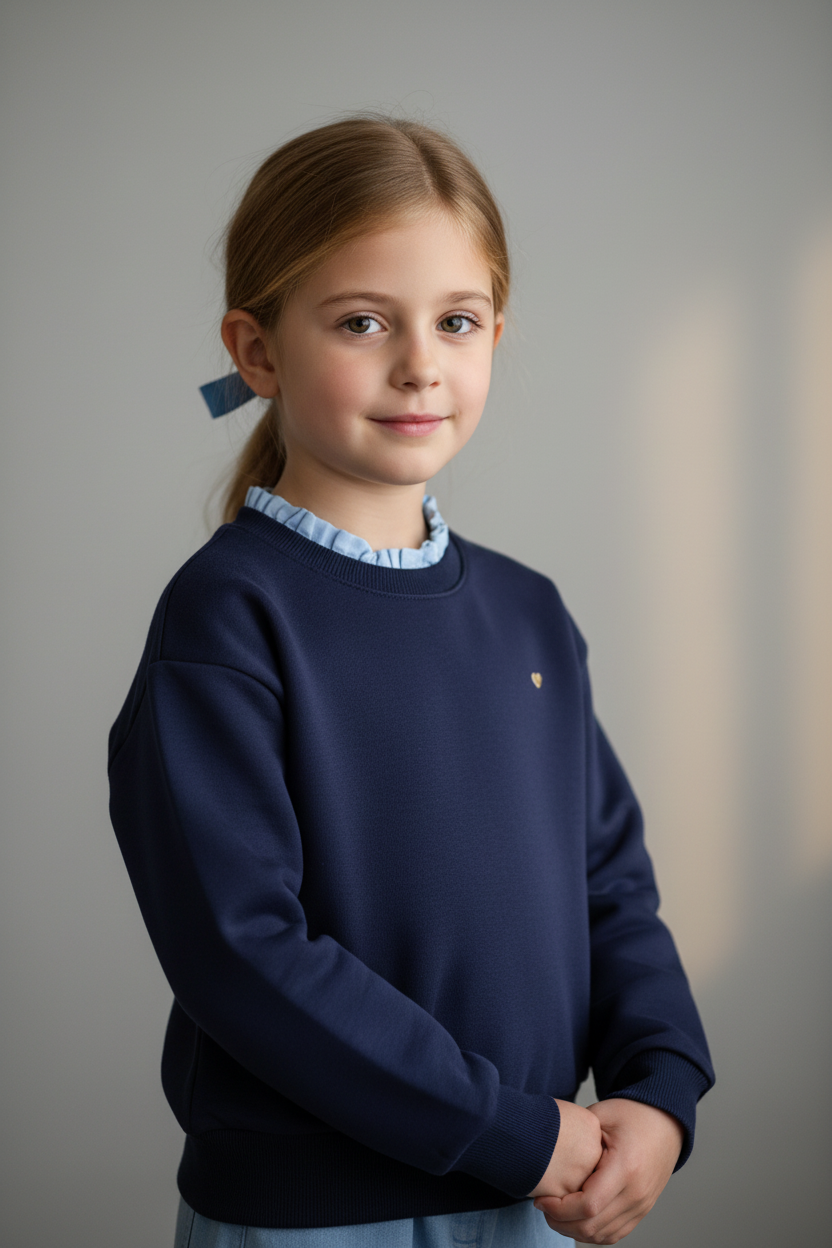 Teen Boss Ruffle sweatshirt