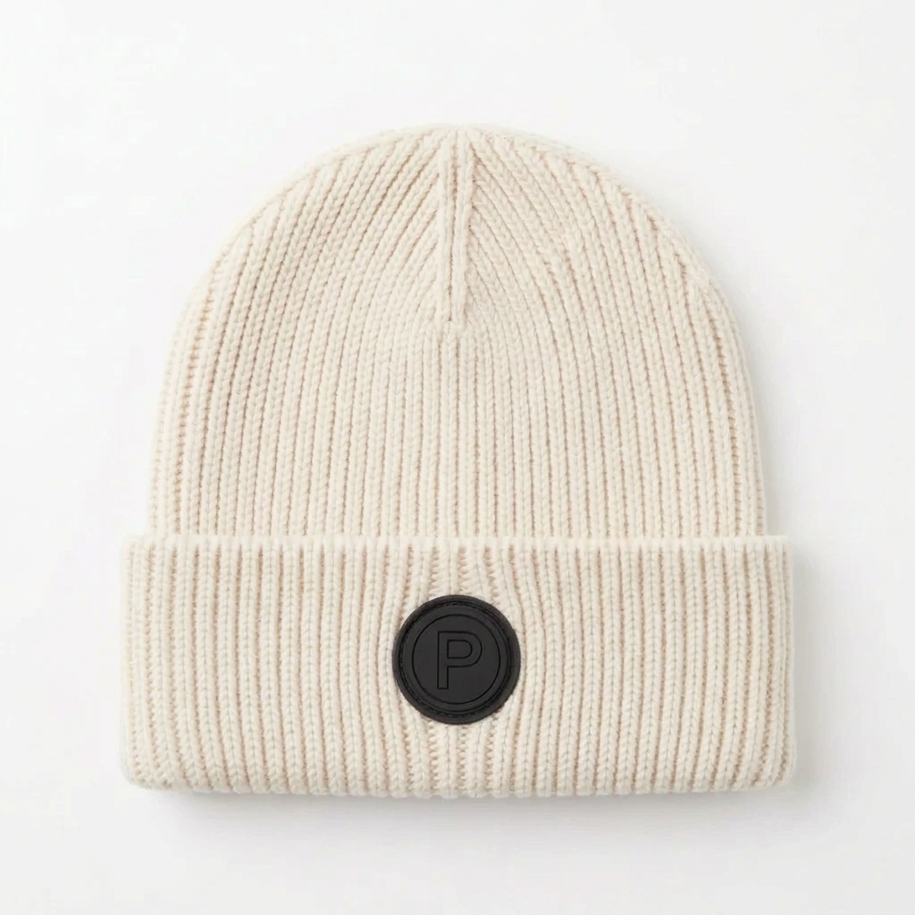 Pramie Knit Hat Ivory 3m-9m