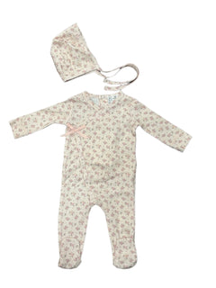 Bonette Pink Floral Print  2pc set