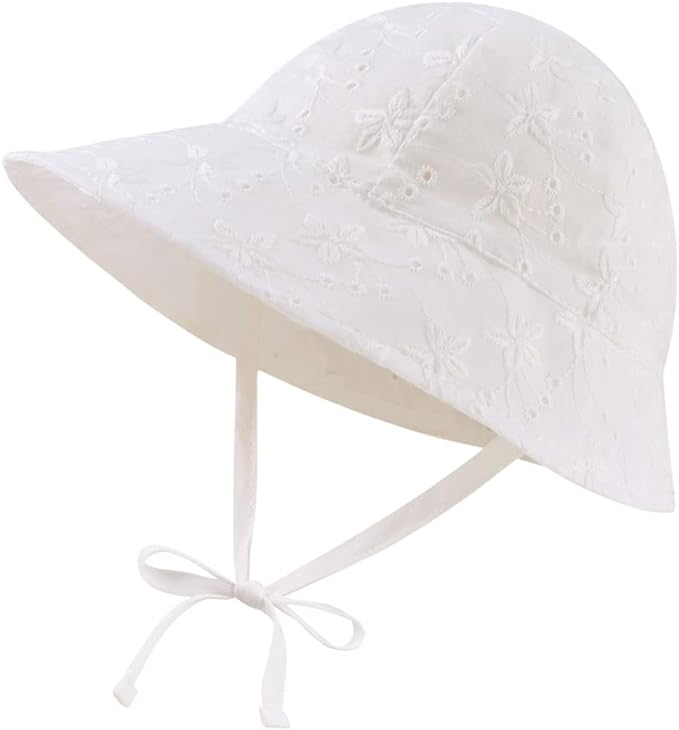 EYELET BABY SUNHAT