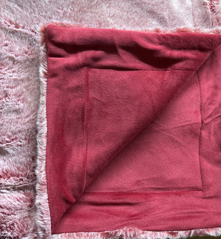 Little Lux Frosted Fur Blanket