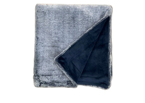 Little Lux Frosted Fur Blanket