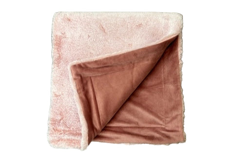 Little Lux Frosted Fur Blanket
