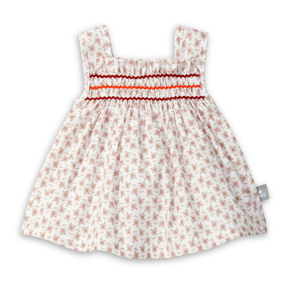 Snug Floral Top Soft Cotton Kids Shirt Floral Print Lightweight Design