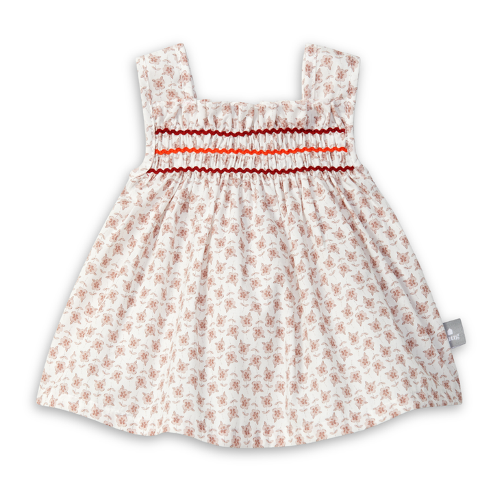 Snug Floral Top Soft Cotton Kids Shirt Floral Print Lightweight Design