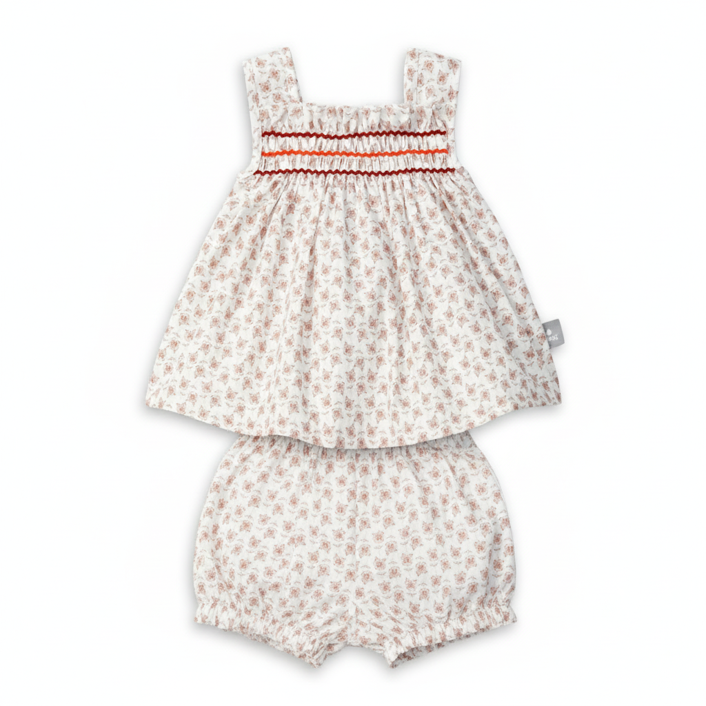 Snug - Floral Top + Shorts Set| Charming Everyday Essential
