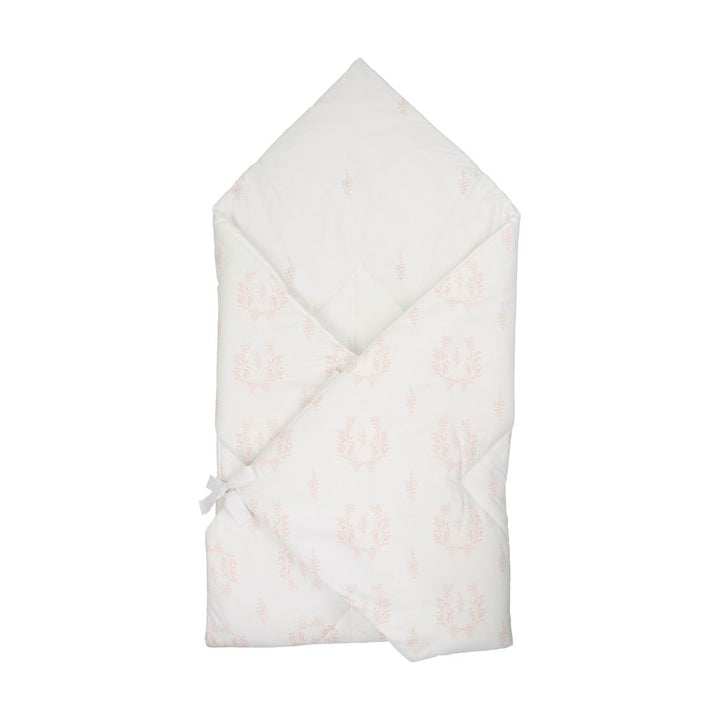 Peluche Pink Botanical Baby Wrap Playmat