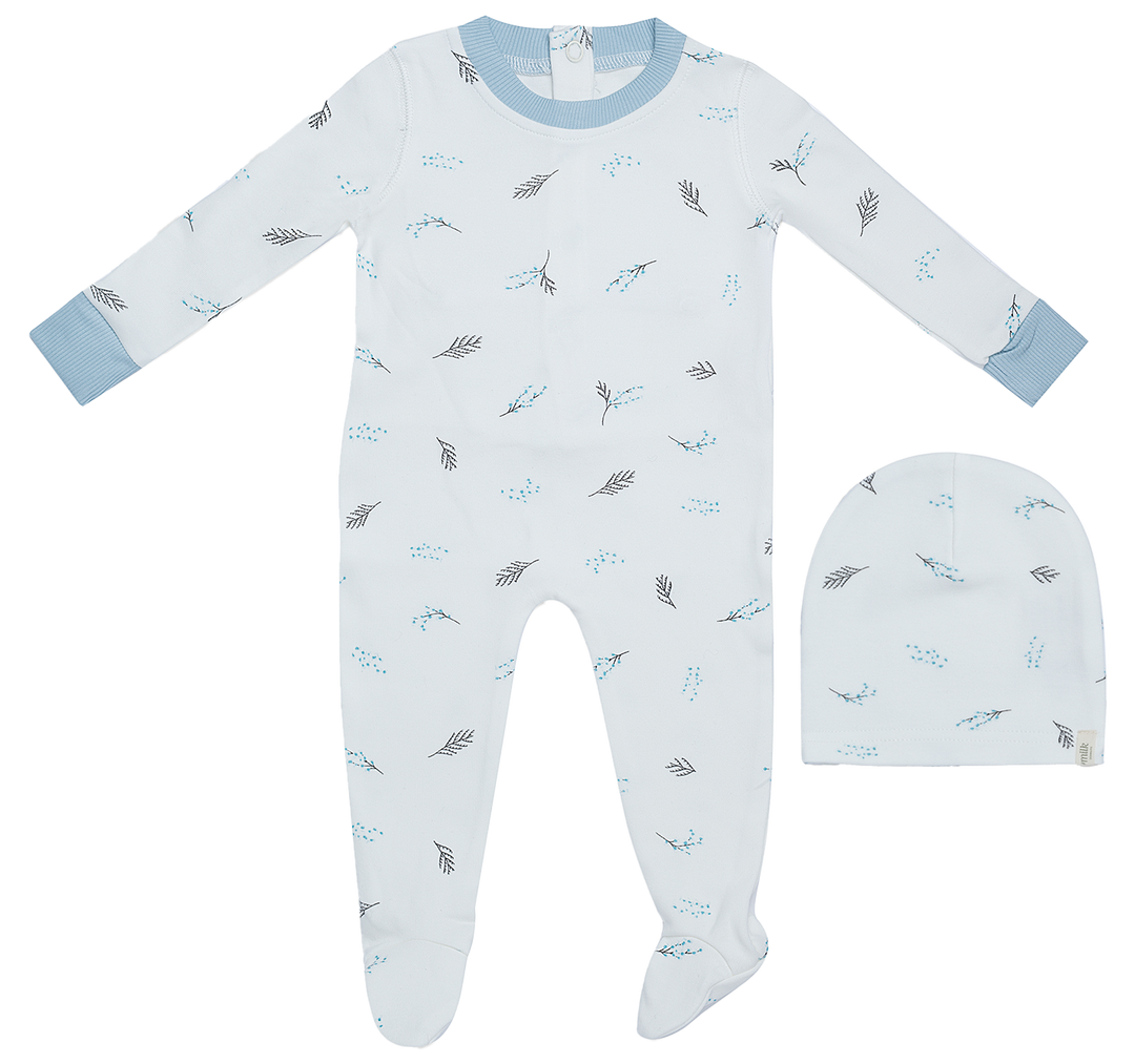 Milk Denmark Boys Pajama + Beanie - Tuft