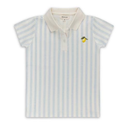 Ely's & Co Fruit Collection Polo Soft Cotton Kids Polo Shirt Fruit Print Design
