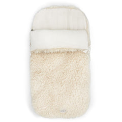 Fur look reversible muslin comfort sack