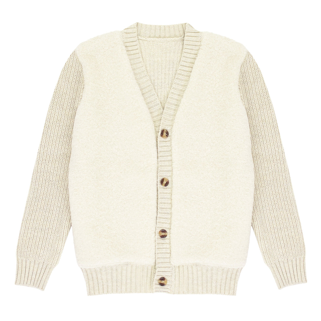 kipp oatmeal basic cardigan