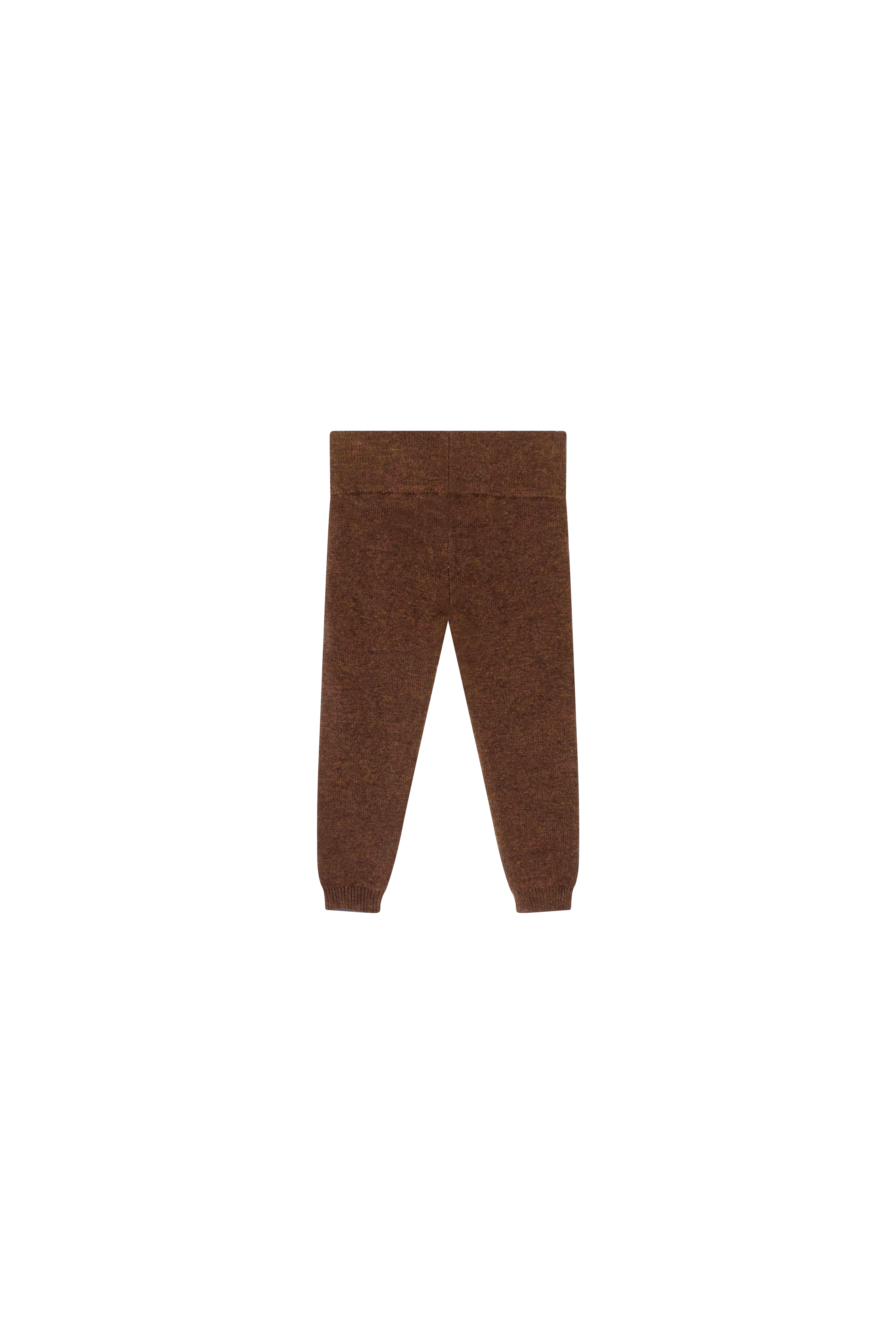 Kipp Chocolate Grid Knit Set