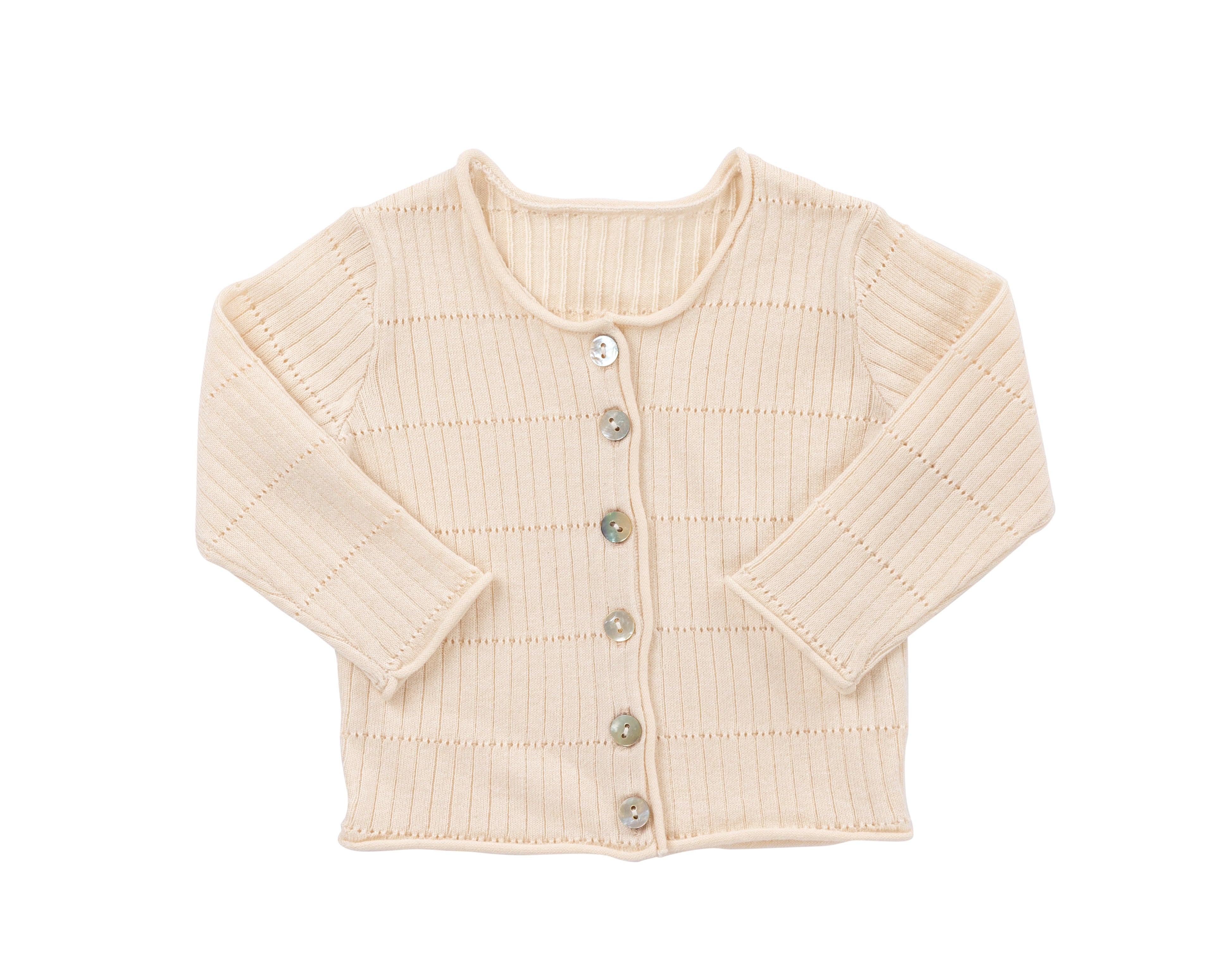 Kipp Wide Rib Knit Cardigan