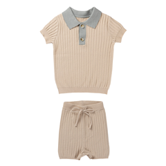 Klai Sage Two Tone Collar Set