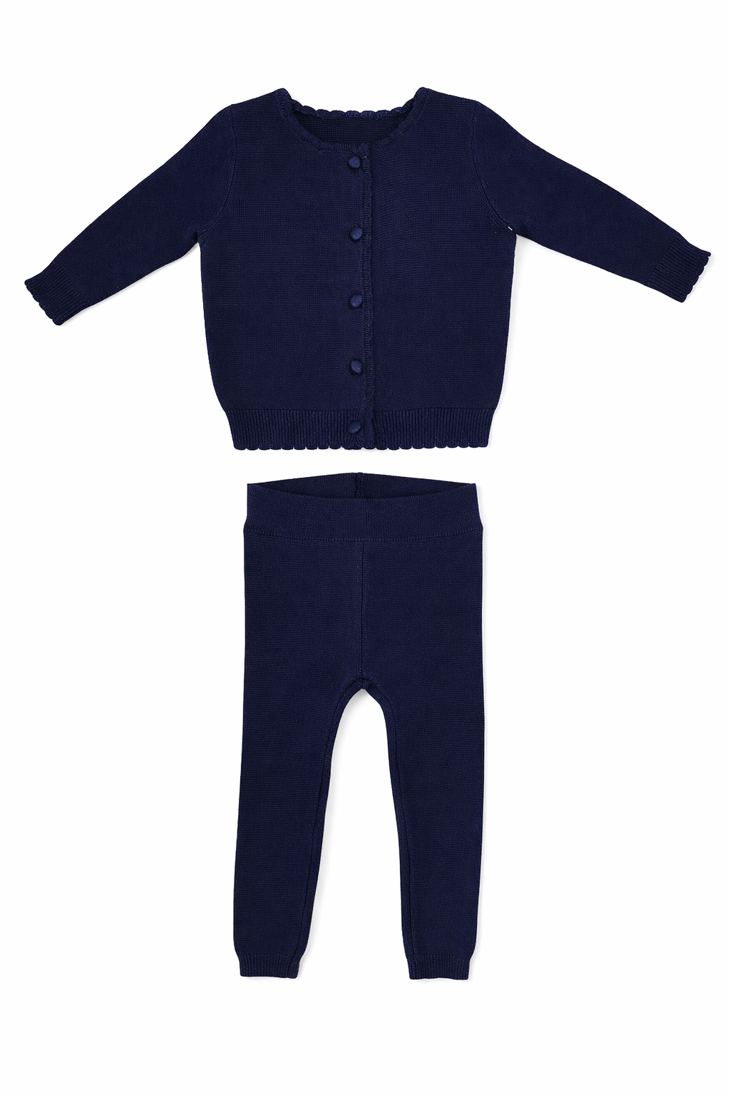Klai Navy Melissa Knit Set