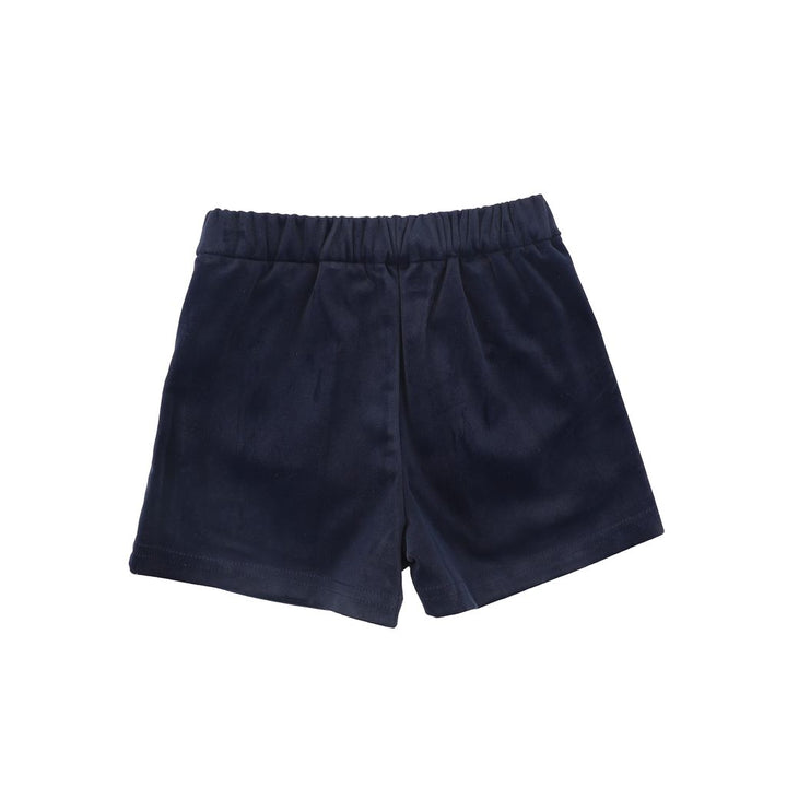 Francesca Guiliano Velvet Pocket Shorts