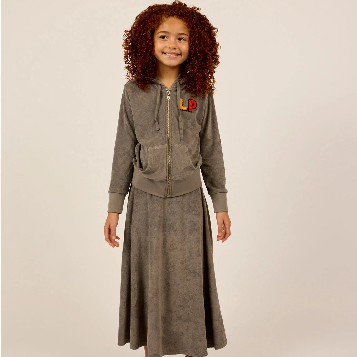 Little Parni Grey LP Terry Set | K496