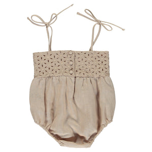bebe organic romper for