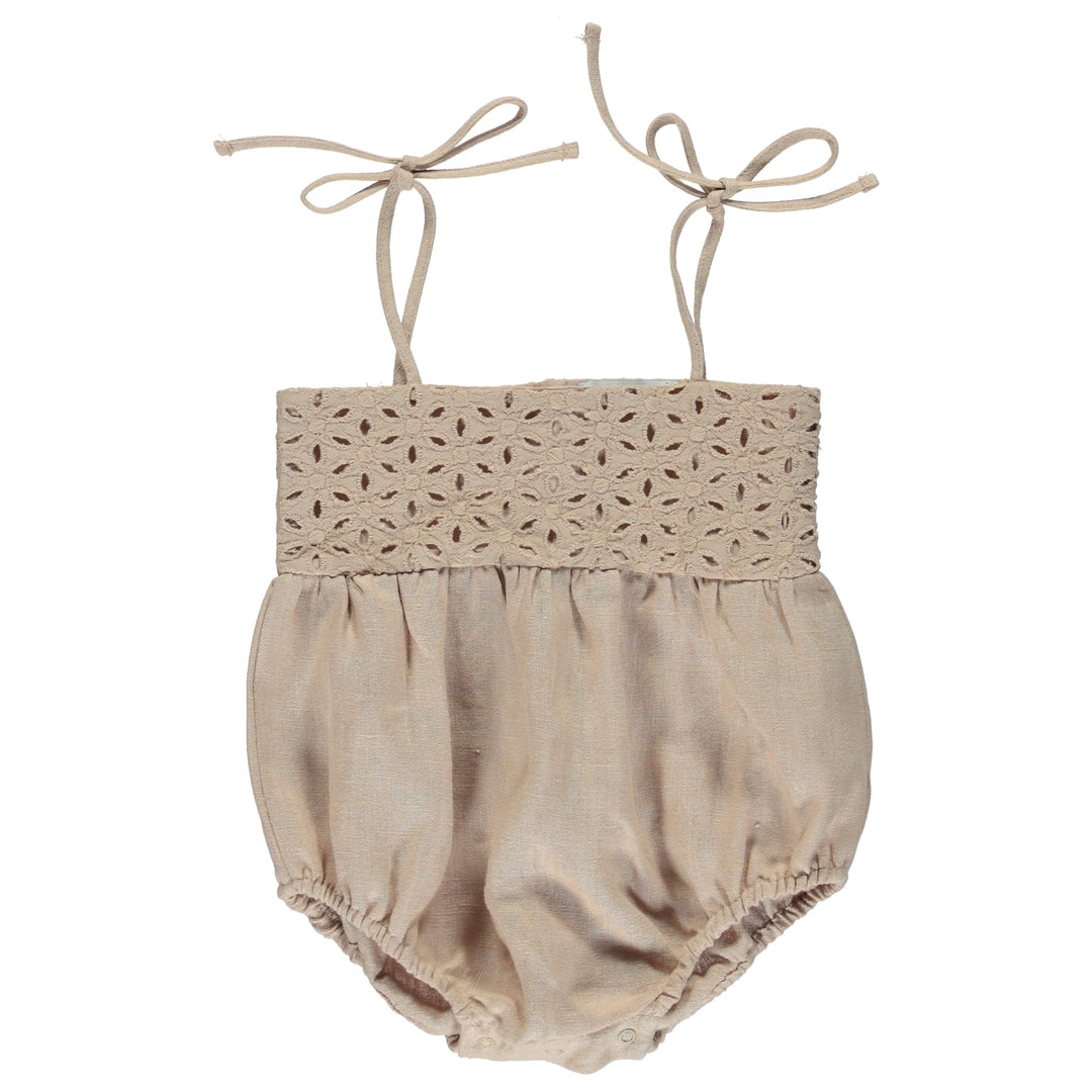bebe organic romper for
