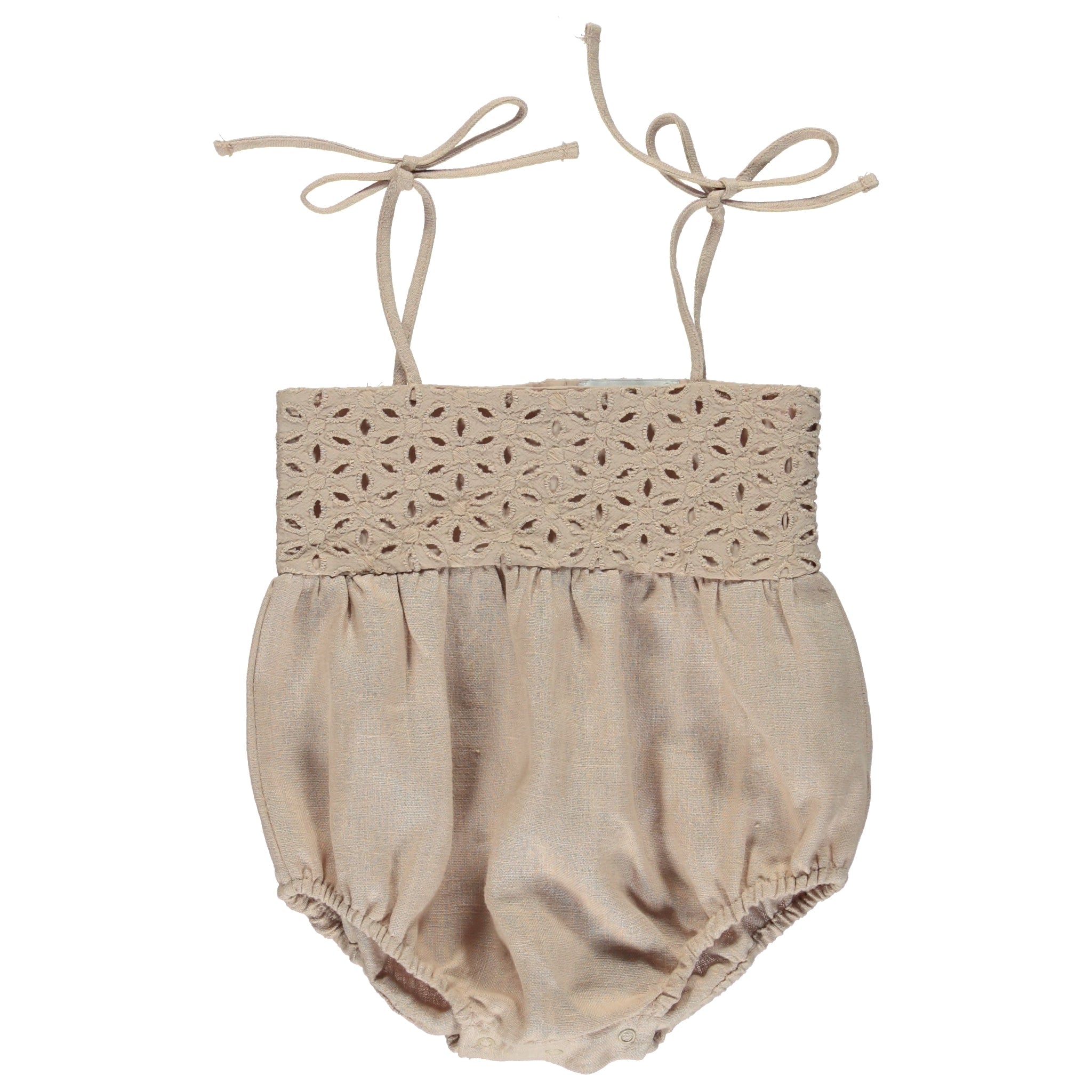 bebe organic romper for