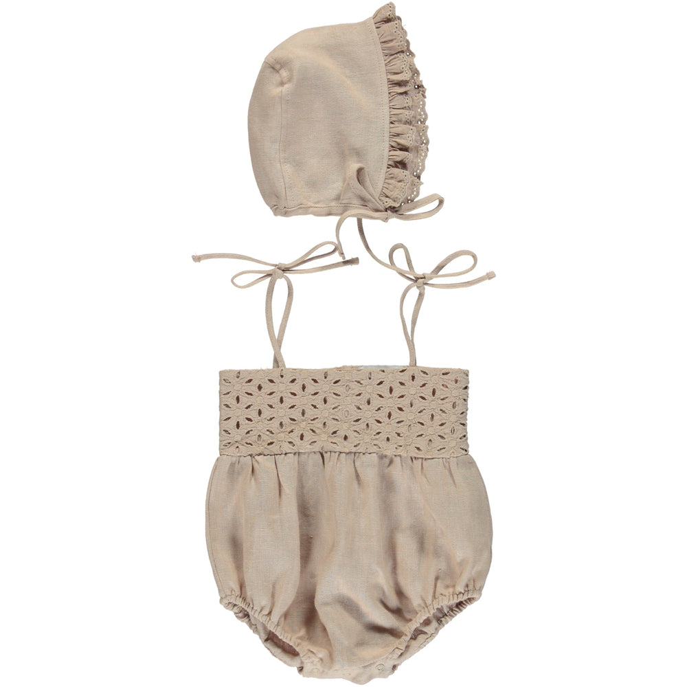 bebe organic romper for