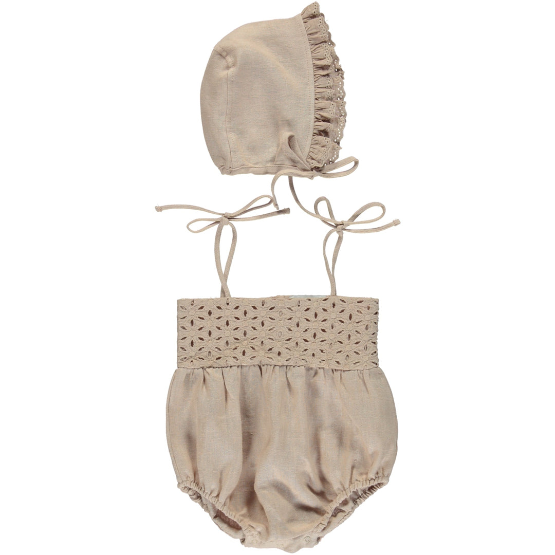 bebe organic romper for