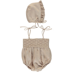 bebe organic romper for
