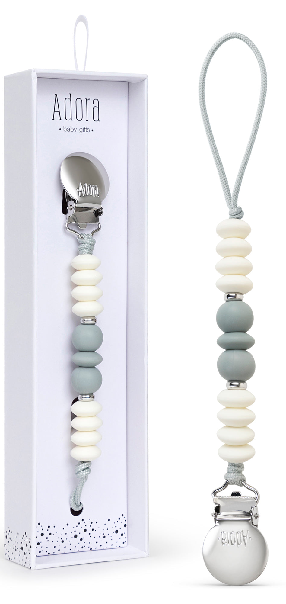 Adora Trio Pacifier Clip
