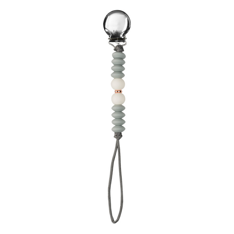 graphite ombre pacifier clip