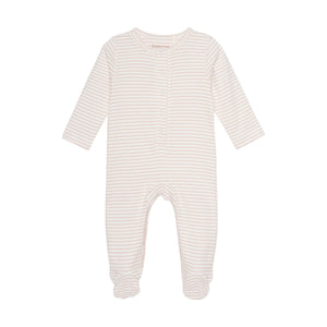 Fixoni Stripe Cameo Rose Footie