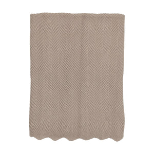 Bee & Dee Toasted Almond Chevron Knit 3 Pc Set