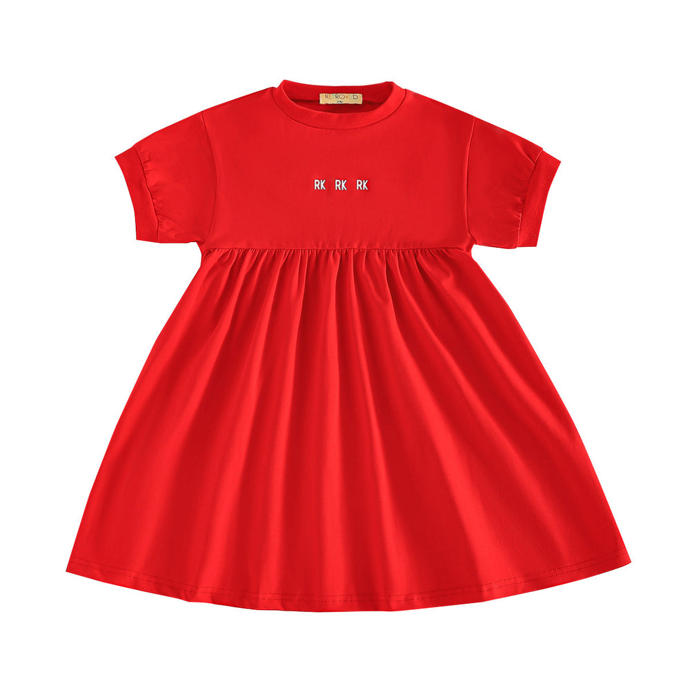 Retro Kid - Hollis RK Logo Hi-Waist Tshirt Dress