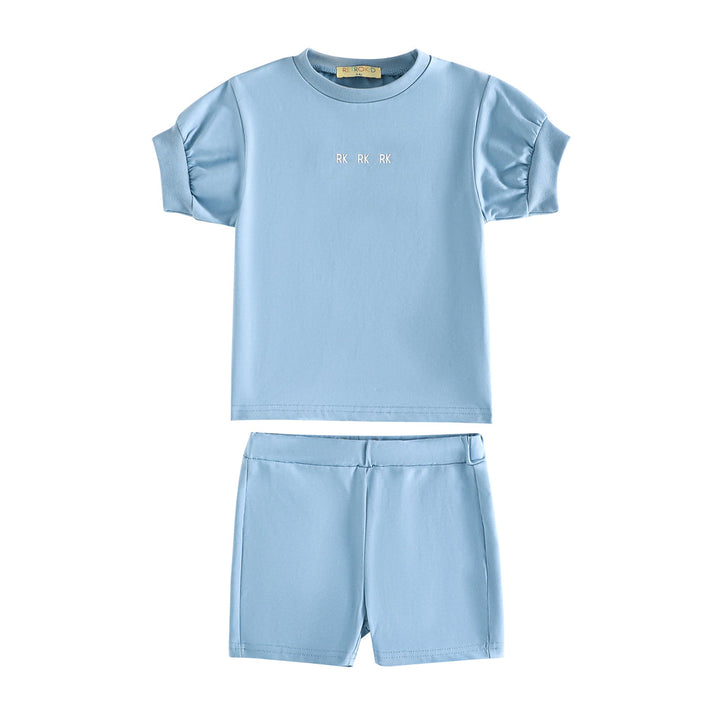 Retro Kid - Hollis RK Logo Baby Tee Set (Tshirt + Shorts)
