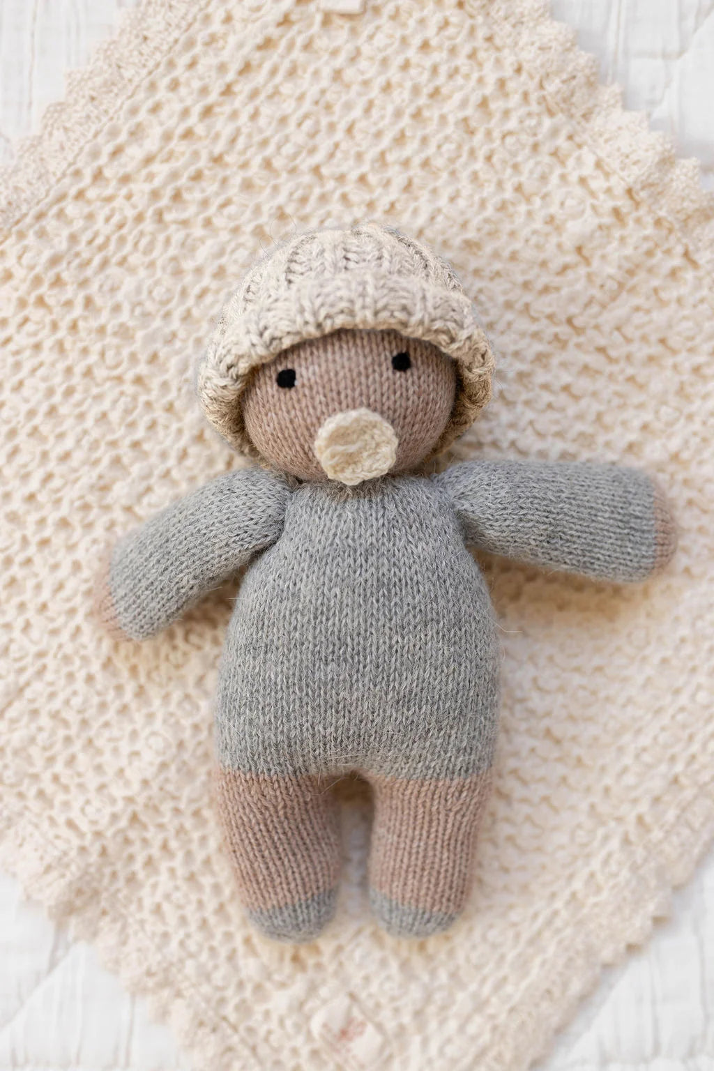 New Grain Knit Doll in Keepsake Box