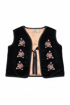 Early Sunday Lou Black Vest Jacket