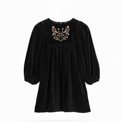 Early Sunday Black Belle Dress