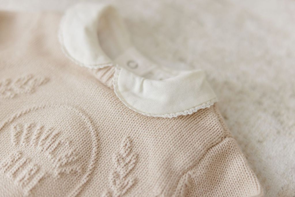 Peluche Bebe Bodysuit - Crochet Trim Sleeveless